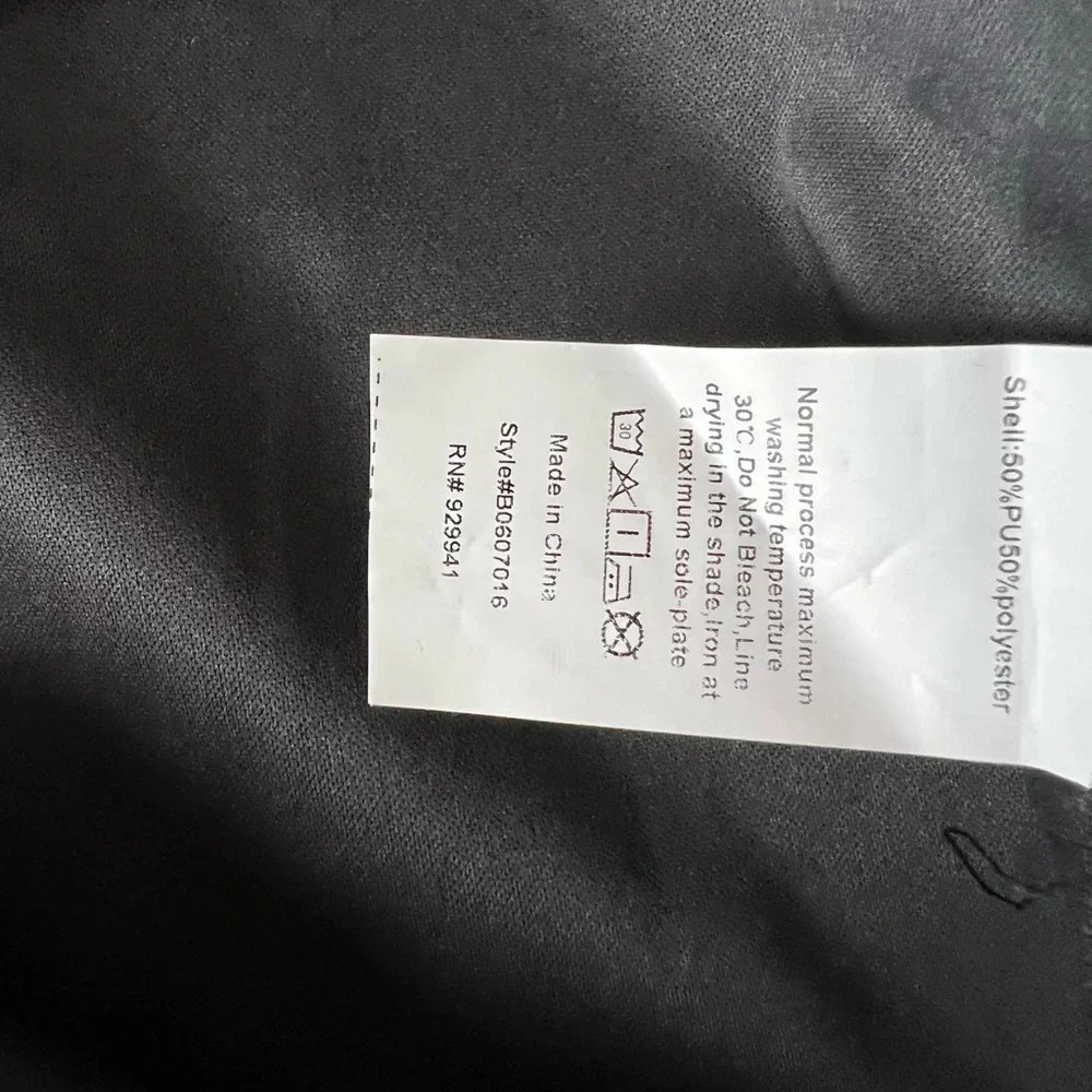 SBetro black pleather pants - Picture 6 of 6